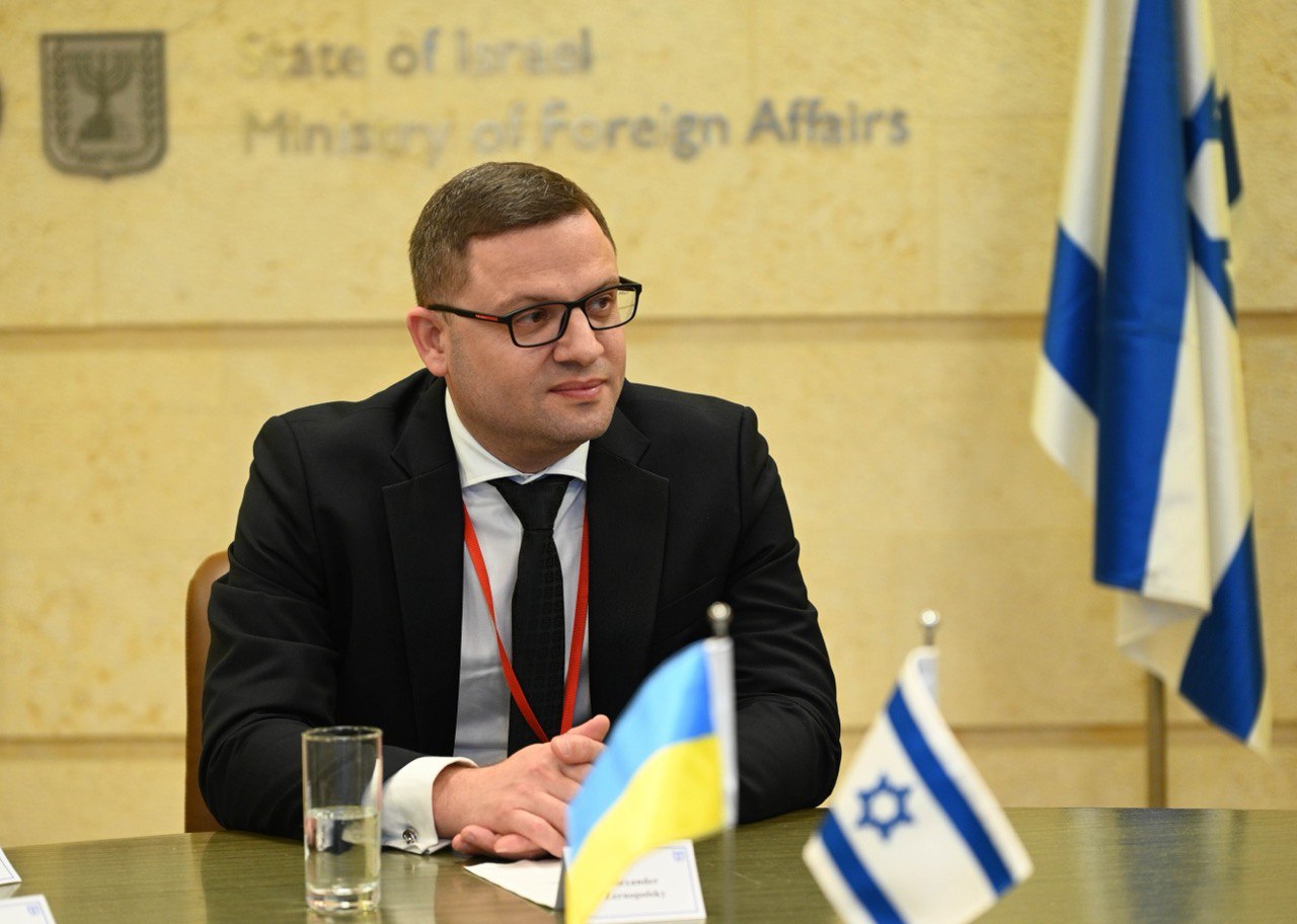 Алекс Зернопольский — новый почетный консул Украины в Израиле